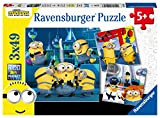 Ravensburger Minions - Puzzle, 3 di 49 Pezzi, Multicolore, 05082 6