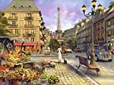 Ravensburger Paris Puzzle, Città di Parigi, Puzzle 1500 pezzi, Relax, Puzzles da Adulti, Dimensione: 80x60 cm, Stampa di alta qualità, ...