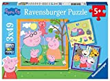 Ravensburger, Peppa Pig, 3x49 Pezzi, Puzzle per Bambini, Età Consigliata 5+, Multicolore, 05579 1