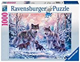 Ravensburger Puzzle 1000 Pezzi, Lupi Artici, Puzzle Animali, Jigsaw Puzzle per Adulti, Puzzle Ravensburger - Stampa di Alta Qualità