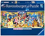 Ravensburger Puzzle 1000 pezzi, Personaggi Disney, Collezione Disney, Formato Panorama, Jigsaw Puzzle per Adulti, Puzzle Ravensburger - Stampa di Alta ...