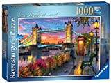Ravensburger Puzzle 1000 Pezzi, Tower Bridge al Tramonto, Collezione Paesaggi & Foto, Puzzle Londra, Puzzle per Adulti, Rompicapo Ravensburger - ...