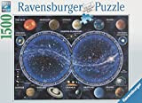 Ravensburger Puzzle Astrologia, Planisfero Celeste, Puzzle 1500 pezzi, Relax, Puzzles da Adulti, Dimensione: 80x60 cm, Stampa di alta qualità, Stelle