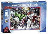 Ravensburger Puzzle, Avengers Personaggi, Puzzle 100 Pezzi XXL, Puzzle per Bambini, Puzzle Avengers, Età Consigliata 6+