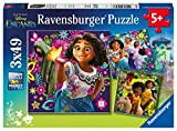 Ravensburger - Puzzle Encanto, Collezione 3x49, 3 Puzzle da 49 Pezzi, Età Raccomandata 5+ Anni
