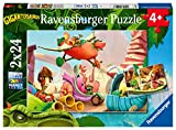 Ravensburger Puzzle Gigantosaurus Puzzle 2x24 pz Puzzle per Bambini
