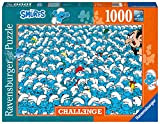 Ravensburger - Puzzle I Puffi, Collezione Challenge, 1000 Pezzi, Puzzle Adulti