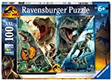 Ravensburger - Puzzle Jurassic World, 100 Pezzi XXL, Età Raccomandata 6+ Anni