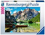 Ravensburger - Puzzle Lago di Braies Dolomiti, Esclusiva Amazon, 1000 Pezzi, Puzzle Adulti