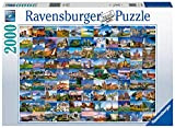 Ravensburger - Puzzle, Meraviglie d'Europa, Esclusiva Amazon, 2000 Pezzi, Puzzle Adulti, 80487