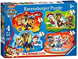 Ravensburger Puzzle Paw Patrol Puzzle Shaped 4 in a box Puzzle per Bambini