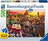 Ravensburger Puzzle per Adulti, Vino al Tramonto, Stampa di Alta Qualità, 500 Pezzi, [Esclusivo Amazon]