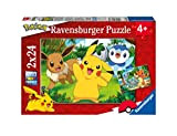 Ravensburger - Puzzle Pokémon, Collezione 2x24, 2 Puzzle da 24 Pezzi, Età Raccomandata 4+ Anni