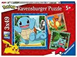 Ravensburger - Puzzle Pokémon, Collezione 3x49, 3 Puzzle da 49 Pezzi, Età Raccomandata 5+ Anni