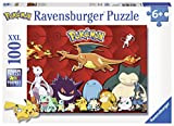 Ravensburger Puzzle Pokemon, Puzzle 100 Pezzi XXL, Età Consigliata 6+, Puzzle Pokemon, Stampa di Alta Qualità, 10934 0