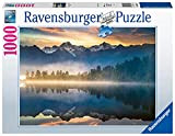 Ravensburger Puzzle, Puzzle 1000 Pezzi, Alba sul lago Matheson, Nuova Zelanda, Puzzle Adulti, Puzzle Paesaggi, Puzzle Ravensburger, Stampa di Elevata ...
