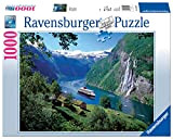 Ravensburger Puzzle, Puzzle 1000 Pezzi, Fiordo Norvegese, Puzzle per Adulti, Puzzle Paesaggi, Puzzle Ravensburger - Stampa di Alta Qualità