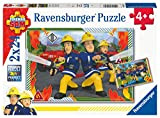 Ravensburger - Puzzle Sam il Pompiere e il suo Team, 2 Puzzle da 24 Pezzi per Bambini e Bambine, a ...