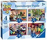 Ravensburger- Toy Story 4 Puzzle per Bambini, Multicolore, 4 in 1, 06833