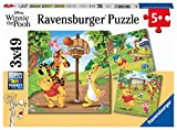 Ravensburger, Winnie the Pooh, 3x49 Pezzi, Puzzle per Bambini, Età Consigliata 5+, Multicolore, 0, 05187 8