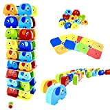 RB&G Gioco educativo puzzle per bambini a partire dai 3 anni di età in su, puzzle in legno, gioco da ...
