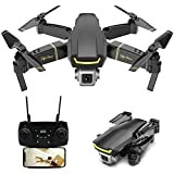 RC Drone with Camera 1080P HD WiFi FPV Drone, Gesture Photo Video Altitude Hold Foldable RC Quadcopter,Black,1 Battery
