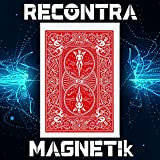 RecontraMago Magia Magnetic Cards - Carte Bicycle Originali - Trucchi di Magia per Bambini e Adulti (MAGNETICA con Magneto), Rosso