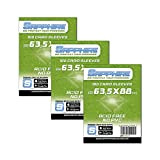 Red Glove - 3 Pack 100 Sapphire Sleeves Green 63,5 x 88 SPGREEN3P
