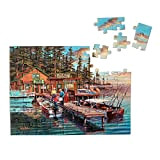 Relish 'Lakeside Vacation' Puzzle da 63 Pezzi: Attività per Anziani Specifiche per le Persone Affette da Demenza/Alzheimer