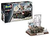 Revell 03321 SpPz2 Luchs Tank Plastic Model Kit scala 1:32 & 3D Puzzle Diorama modello, Colore Non verniciato, RV03321
