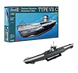 Revell 05093 - Modellino sottomarino tipo VIIC, scala 1:350