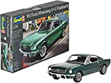 Revell-1965 Mustang 2+2 Fastback Ford Modello Kit Veicolo, Colore Verde, 07065