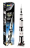 Revell- Apollo 11 Saturn V Rocket Kit di Modelli in plastica, Colore Bianco, 03704