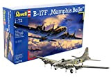 Revell-B-17F Memphis Belle Modello, Scala 1:72, Multicolore, 04279