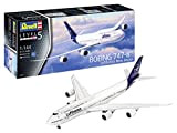 Revell- Boeing 747-8 Lufthansa New Livery Other License Kit Aeromodello, Colore Bianco, RV03891