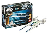 Revell- Build & Play Fighter Star Wars Control 1/100 Build/Play Rebel U-Wing Fight. Rogue One, Colore Grigio, RV06755