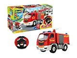 Revell Control RC Fire Truck Veicolo telecomandato per Junior Kit, Colore Red, 00970