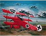 Revell- Fokker Dr.I Richthofen Kit Modellismo, Scala 1:28, Multicolore, 04744