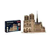 Revell- Notre Dame de Paris, Masterpiece, 293 Parts 3D Puzzle, (0193)