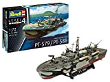 Revell- Patrol Torpedo Boat PT-588/PT-579 Other License Kit di Modelli in plastica, Multicolore, 1/72, 05165