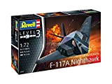 Revell Revell-F-117A Nighthawk Aeromodello in Kit da Costruire, Colore Nero, 03899