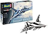 Revell RV03901 - Modellino Dassault Aviation Rafale C, aereo in scala 1:48, livello 4, riproduzione fedele all'originale con molti dettagli, ...