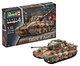 Revell- Tiger II Ausf.B (Henschel Turr) Modello Kit Carro Armato, Multicolore, 80-3249