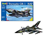 Revell- Tornado GR. 1 RAF Kit di Modelli in plastica, Escala 1:72, Colore Non Verniciato, 04619