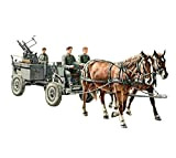 Riich Models rv35012 – Statuetta WWII German If 5 Horse Drawn MG Wagon con Zwilling Lafette 36