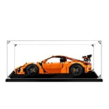 Riva776Yale Acrylic Display Case Compatibile con Lego 42056 Technic Porsche GT Rs - Teca Acrilico Vetrina (Non Incluso Set da ...