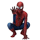 RNGNBKLS Bambino Adulto Spiderman Homecoming Costume Halloween Carnival Cosplay Spiderman Vestito Spandex/Lycra 3D Stampa Spiderman Suit,Adult-L