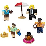 Roblox ROB0687 Cat Action Collection Tropical Resort Tycoon: Ultimate Vacation [Include un oggetto virtuale esclusivo], Multipack Style 1