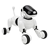 Robot Intelligente Modello di Cane Giocattolo Elettrico per Bambini Robot Intelligente Multifunzione con Altoparlanti Bluetooth Leggeri Giocattoli Educativi per Lo ...