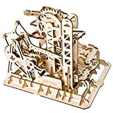 ROKR 3D Puzzle in Legno Tagliato a Laser Kit di Costruzione Fai-da-Te Kit di Costruzione Modello Meccanico con Balls (Tower ...